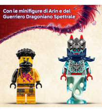 Lego Ninjago - Battle Mech Spinjitzu di Arin - Lego 71839 con Drago Giocattolo Baby Riyu e 2 Minifigure Anni 7+ 213pz