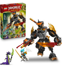 Lego Ninjago - Mech della missione di Cole e drago Zane - Lego 71854 con Action Figure 3 minifigure e spade Anni 7+ 364pz