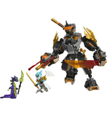 Lego Ninjago - Mech della missione di Cole e drago Zane - Lego 71854 con Action Figure 3 minifigure e spade Anni 7+ 364pz