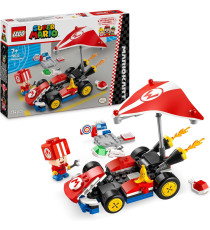 Lego Super Mario - Mario Kart: Kart standard - Lego 72032 con Toad in Tuta Rossa 7+ 174pz