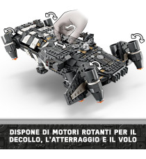 Lego Star Wars - The Onyx Cinder - Lego 75374 dalla serie Skeleton Crew con 5 minifigure di personaggi Anni 10+ 1325pz