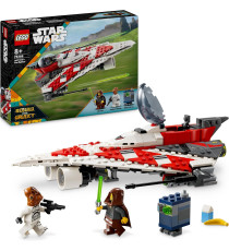 Lego Star Wars - Starfighter di Jedi Bob - Lego 75388  cabina di pilotaggio apribile con stiva, 2 shooter a molla 8+ 305pz