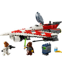 Lego Star Wars - Starfighter di Jedi Bob - Lego 75388  cabina di pilotaggio apribile con stiva, 2 shooter a molla 8+ 305pz