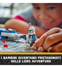 Lego Star Wars - Microfighter Y-Win di Captain Rex - Lego 75391 da collezione da Le Guerre dei Cloni Anni 6+ 99pz