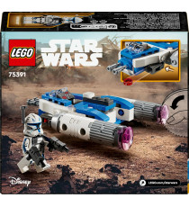 Lego Star Wars - Microfighter Y-Win di Captain Rex - Lego 75391 da collezione da Le Guerre dei Cloni Anni 6+ 99pz