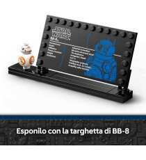 Lego Star Wars - Droide astromeccanico BB-8 - Lego 75452 Action Figure con Testa Rotante 569pz Anni 10+