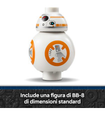 Lego Star Wars - Droide astromeccanico BB-8 - Lego 75452 Action Figure con Testa Rotante 569pz Anni 10+