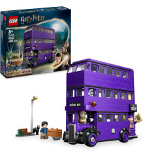 Lego Harry Potter - Avventura su Nottetempo - Lego 76446 Autobus del Mondo Magico con 5 Minifigure Anni 8+ 449pz
