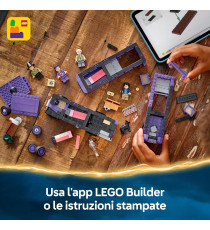 Lego Harry Potter - Avventura su Nottetempo - Lego 76446 Autobus del Mondo Magico con 5 Minifigure Anni 8+ 449pz