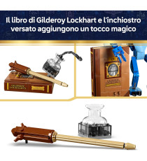 Lego Harry Potter - Folletto della Cornovaglia - Lego 76461 con Libro e Bacchetta di Gilderoy Lockhart Anni 8+ 320pz