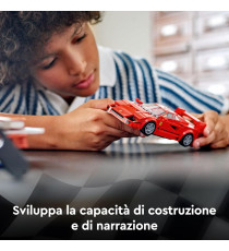 Lego Speed Champions - Supercar Ferrari F40 - Lego 76934 storica Ferrari con Minifigure del Pilotae 318pz Anni 9+