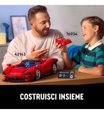 Lego Speed Champions - Supercar Ferrari F40 - Lego 76934 storica Ferrari con Minifigure del Pilotae 318pz Anni 9+