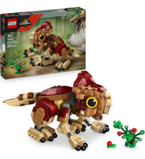 Lego Jurassic World - Dinosauro cucciolo Dolores: Aquilops - Lego 76970 Dinosauro con Pianta di Fiori Anni 7+ 359pz