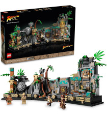 Lego Indiana Jones - Il Tempio dell’idolo d’oro - Lego 77015 Molte funzioni interattive e 4 minifigure Anni 18+ 1545pz