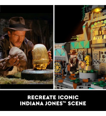 Lego Indiana Jones - Il Tempio dell’idolo d’oro - Lego 77015 Molte funzioni interattive e 4 minifigure Anni 18+ 1545pz