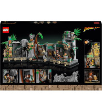 Lego Indiana Jones - Il Tempio dell’idolo d’oro - Lego 77015 Molte funzioni interattive e 4 minifigure Anni 18+ 1545pz
