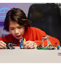 Lego Fortnite - Campo di Bananita e Starter - Lego 77075 con Lupo,Lama delle Scorte, 3 Minifigure e un Falò Anni 7+ 250pz