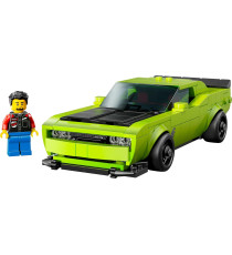Lego Speed Champions - Sports Car Dodge Challenger SRT Hellcat - Lego 77237 Macchina con Minifigure del Pilota Anni 9+ 390pz