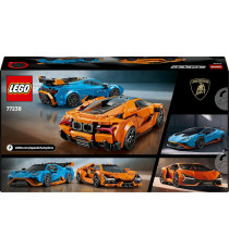 Lego Speed Champions - Lamborghini Revuelto e Huracán STO - Lego 77238 2 bolidi con 2 Minifigure dei Piloti Anni 10+ 607pz