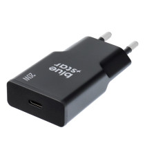 Caricabatterie da muro USB-C 3A Blue Star slim TFK-SC-20WPD nero type-c caricatore QC 4.0 Quick Charge Adaptive Fast Charging