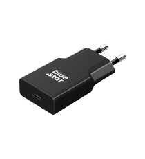 Caricabatterie da muro USB-C 3A Blue Star slim TFK-SC-20WPD nero type-c caricatore QC 4.0 Quick Charge Adaptive Fast Charging