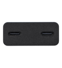 Caricabatterie da muro 2 porte USB-C 3A Blue Star slim 30W TFK-SC-30WCC black nero type-c caricatore QC 4.0 Quick Charge
