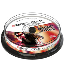 Emtec - CD-R - ECOC801052SL - 80min/700mb