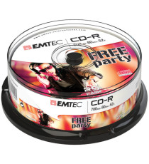 Emtec - CD-R - ECOC802552CB - 80min/700mb