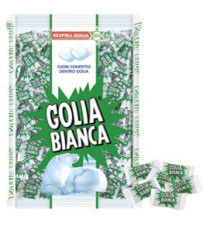 Caramelle Golia Bianca - busta da 1kg (400 pezzi circa)
