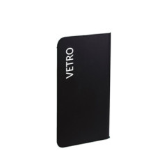 Etichetta adesiva raccolta differenziata - con stampa VETRO - 45 x 190 mm - vinile - bianco opaco - Medial