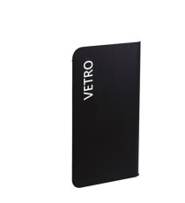 Etichetta adesiva raccolta differenziata - con stampa VETRO - 45 x 190 mm - vinile - bianco opaco - Medial