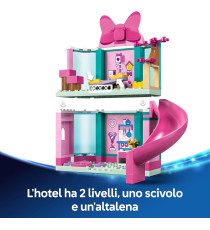 Lego Disney - L’hotel degli animali di Minni - Lego 43274 Minnie Mouse, Paperina e 3 Cuccioli Anni 4+ 161pz