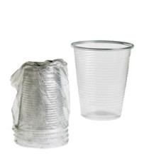 Bicchieri - PLA - 200 ml - trasparente - Leone - conf. 400 pezzi