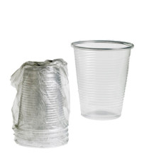 Bicchieri - PLA - 200 ml - trasparente - Leone - conf. 400 pezzi