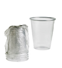 Bicchieri - PLA - 200 ml - trasparente - Leone - conf. 400 pezzi