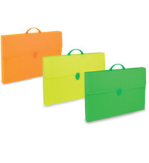 Valigetta Polionda Fluo -36,5x56,5cm - dorso 5,5cm - colori assortiti - Favorit