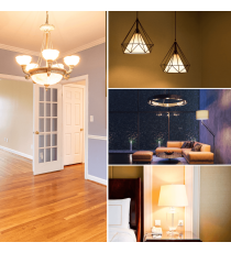 Faretta led GU10 8W 640 lumen 3000K luce calda misura 50Hx55mm equivale A 88W a incandescenza