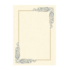 Diplomi in pergamena - stampa offset - A4 - 160 gr - avorio - Kartos - conf. 10 pezzi