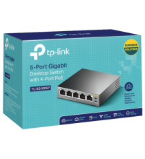Switch - Desktop 5 Porte Gigabit - 4 porte PoE - Tp-Link