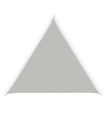 Tenda a vela triangolare ombreggiante - 3,6 x 3,6 x 3,6 m - PL - cenere - Garden Friend