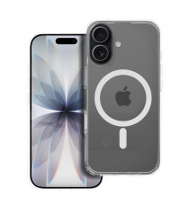 Cover in PC+TPU premium trasparente per Iphone 17 Forcell Custodia F-Protect Clear Hybrid Premium compatible with Magsafe