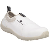 Calzatura di sicurezza Miami S2 FO AE SRC - microfibra/poliuretano - numero 43 - bianco - Deltaplus