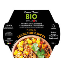 Zuppa lenticchie e zucca - 300 gr - Cereal Terra