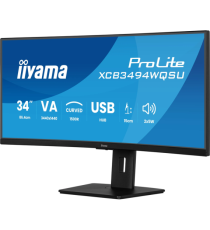 [Scatola aperta]Monitor Iiyama 86,4 cm (34,0”) XCB3494WQSU-B1 3440×1440 VA LED 120Hz ukrivljen