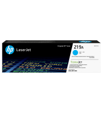 Hp W2191A ciano 219A toner originale per HP Color LaserJet Pro 3202DW,MF 302SDW,MFP 3302FDW 219A W2190A 1.200 pagine