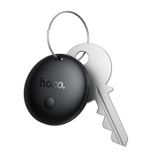 Localizzatore gps Hoco E93A nero compatibile con Google Find My Device, autonomia fino a 8 mesi, piccolissimo e peso 6,8gr