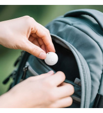 Localizzatore gps Hoco E93A bianco compatibile con Google Find My Device, autonomia fino a 8 mesi, piccolissimo e peso 6,8gr