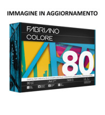 Carta Fabriano Colore - A4 - 80 gr - colori tenui cedro - Fabriano - conf. 500 fogli