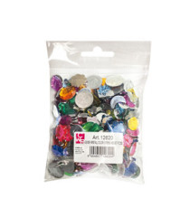 Gemme Kristall - colori e forme assortiti - DECO - conf. 250 pezzi