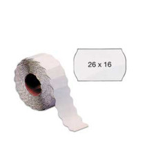 Etichetta a onda - removibile - 26x16 mm - bianco - Markin - rotolo da 1000 etichette